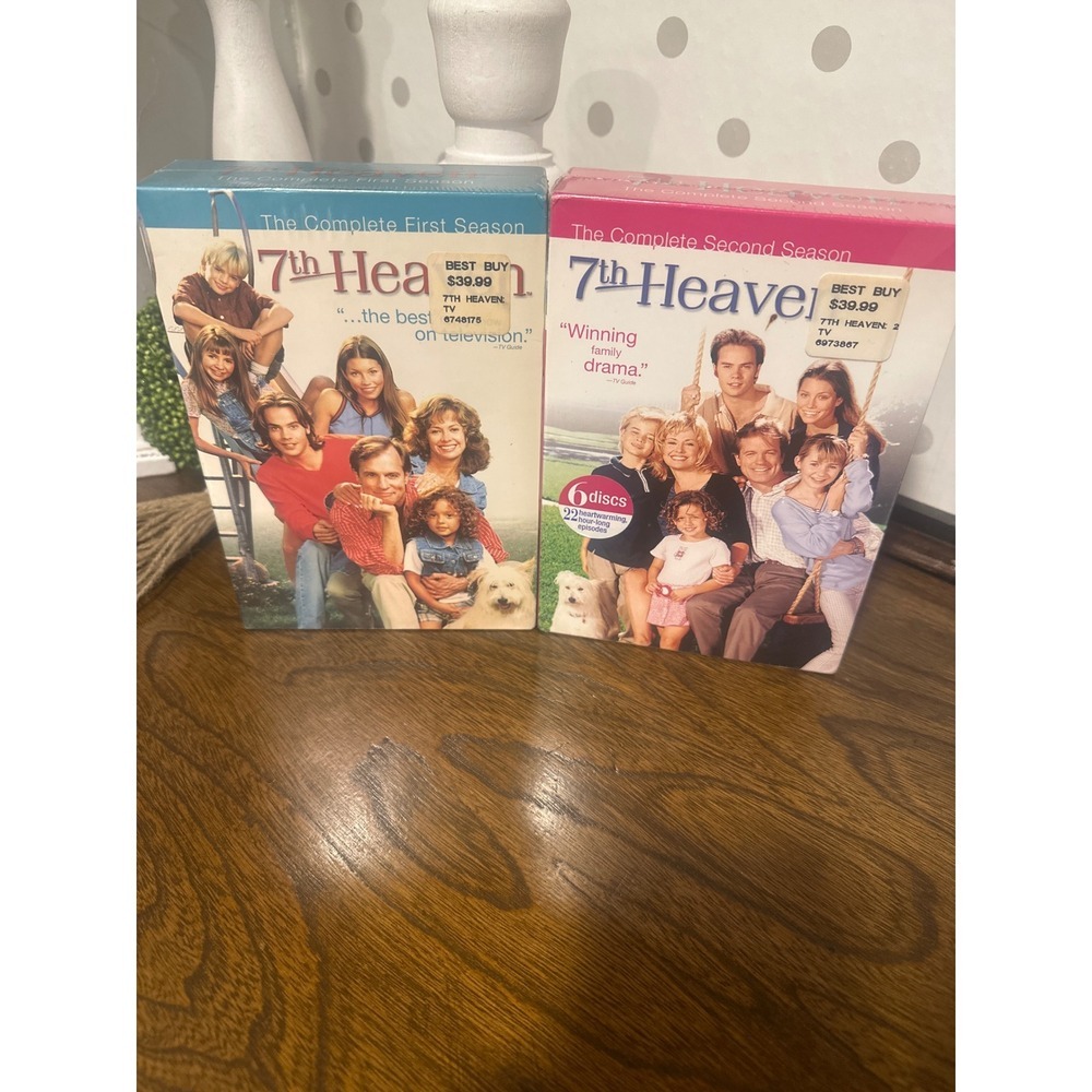 7th Heaven The Complete First and Second Seasons DVD Box Sets New Sealed 96-97